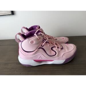 Avoli mid pink and purple volleyball shoes women's size 8
